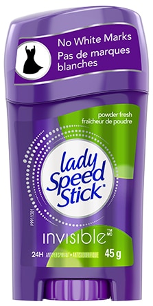 Lady Speed Stick invisible powder fresh