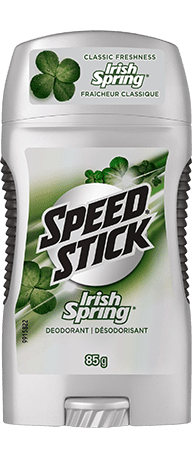 Men Speed Stick Irish Spring deodorant