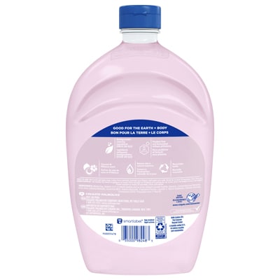Liquid Hand Soap, Coconut & Hibiscus front 50oz back view