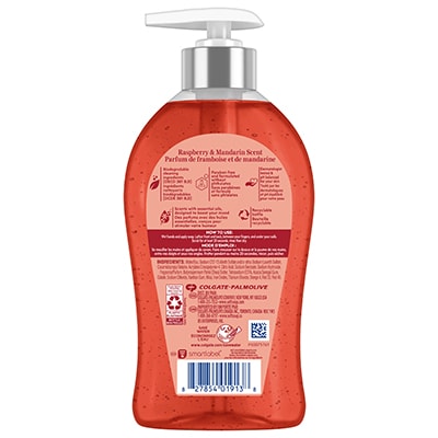 Energized Liquid Hand Soap back view