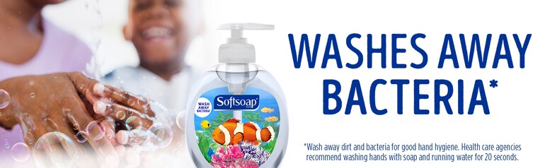 Washes away bacteria